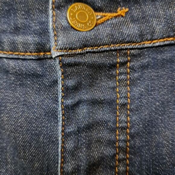 Lauren Ralph Lauren Classic Bootcut Jeans Womens 10 Blue Stretch Denim Mid Rise - Picture 10 of 15